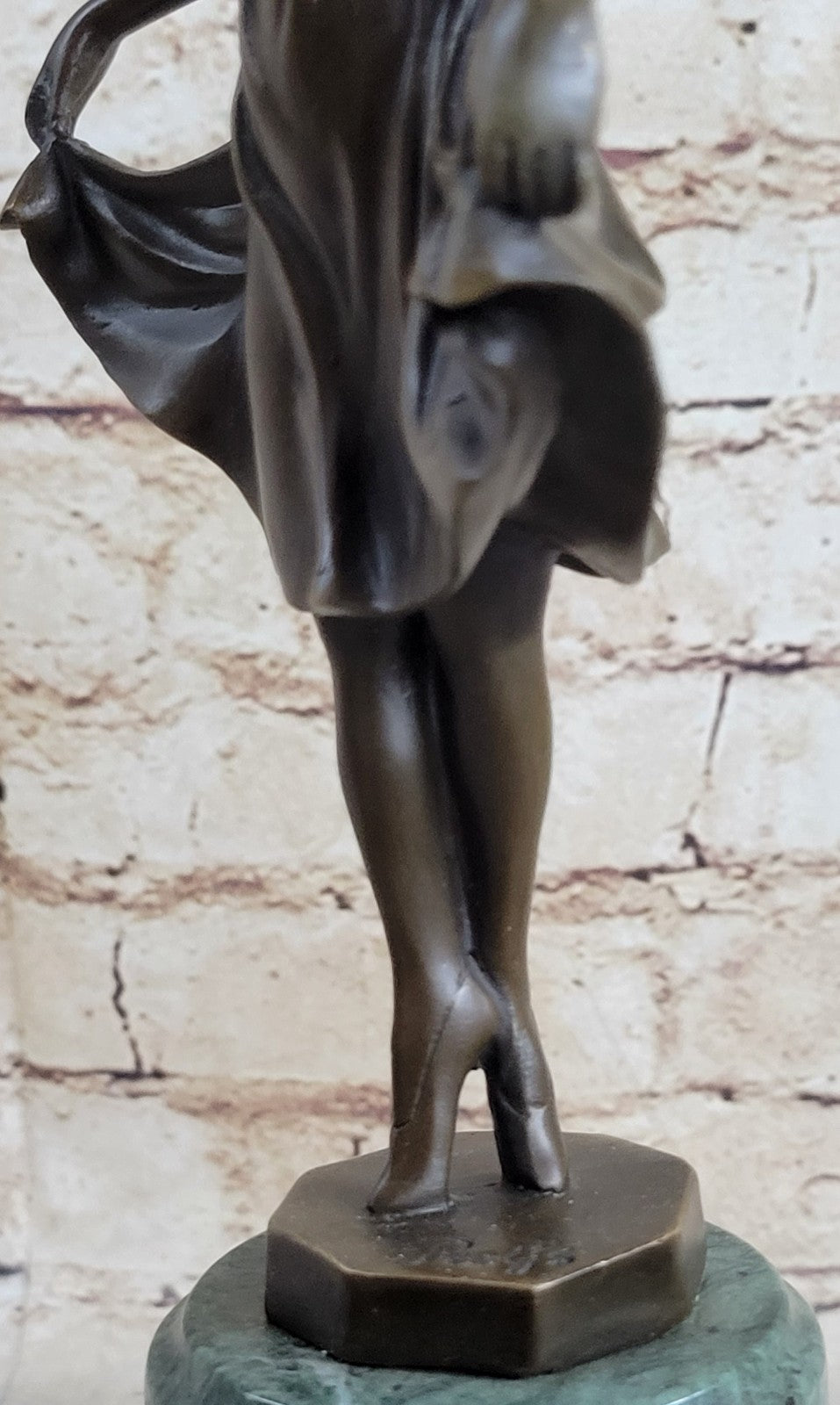 Preiss 12.5 Inch Dancing Ballerina Ballet Girl People Bronze Sculpture Statue