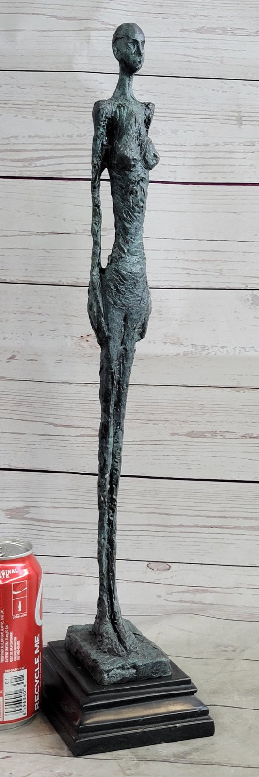 Walking Stick  Abstract Modern Art Extra Large Genuine Bronze Museum Artwork