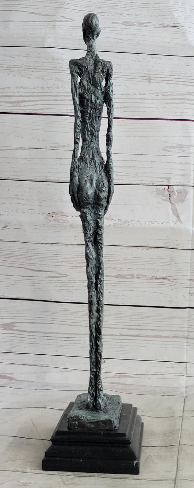 Walking Stick  Abstract Modern Art Extra Large Genuine Bronze Museum Artwork