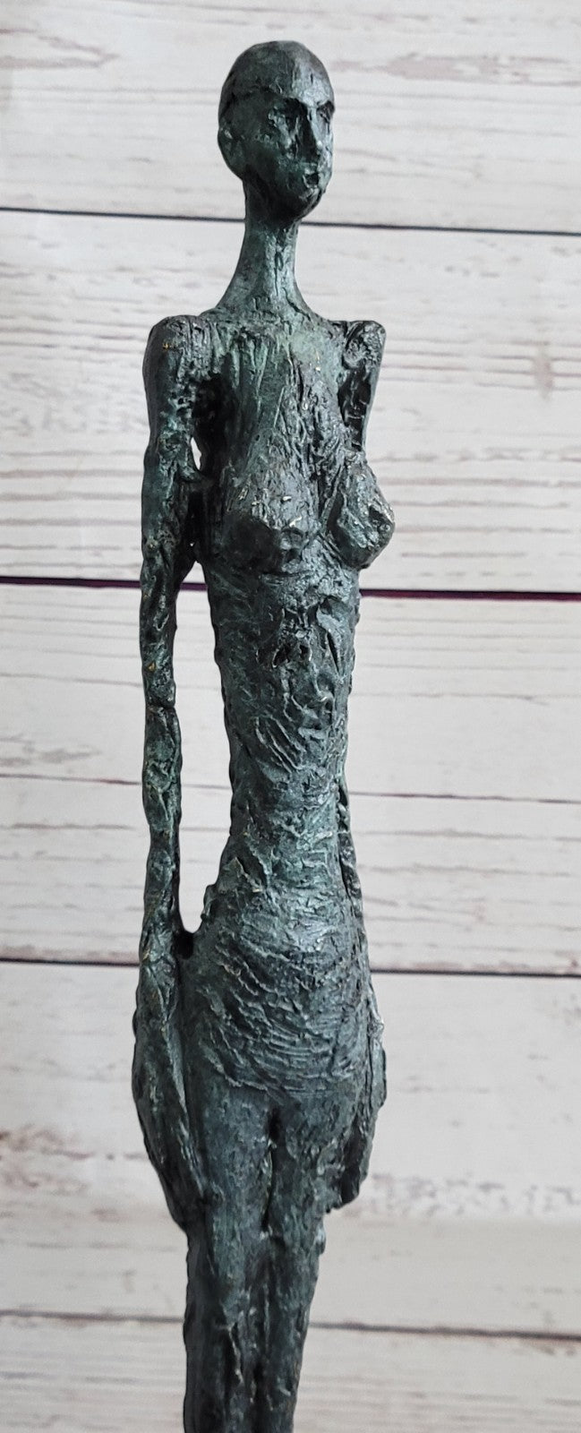 Walking Stick  Abstract Modern Art Extra Large Genuine Bronze Museum Artwork