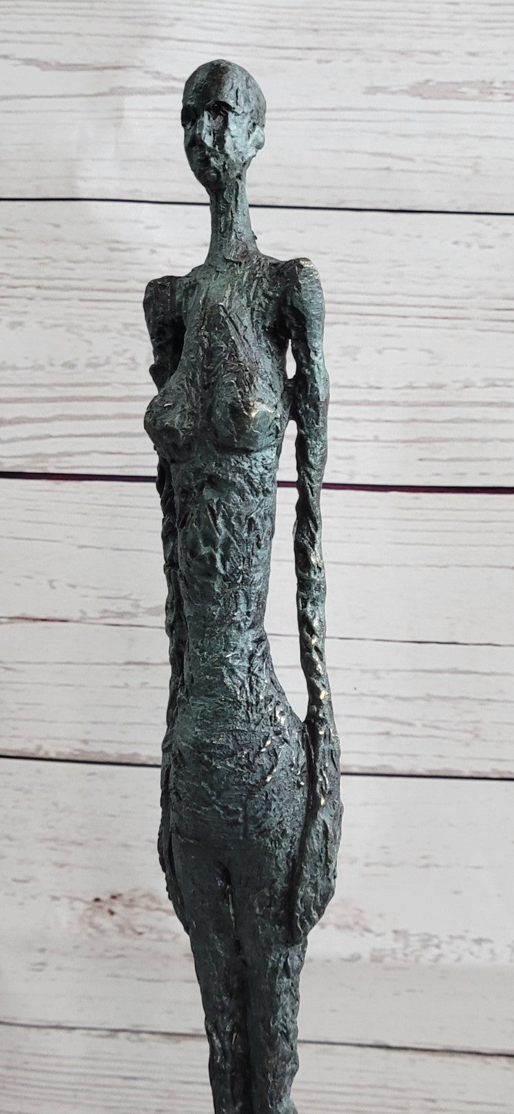 Walking Stick  Abstract Modern Art Extra Large Genuine Bronze Museum Artwork