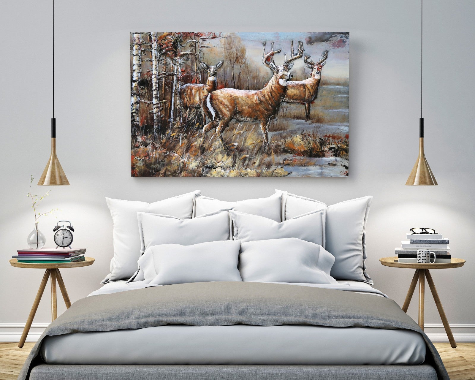 Genuine Original Artwork Wildlife 3D Painting Home office Decor Sale Sculpture