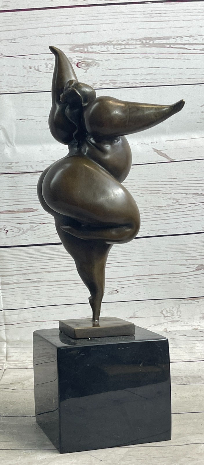 Abstract Modern Erotic Art Baby Got Back Bronze Sculpture Original Figurine Sale