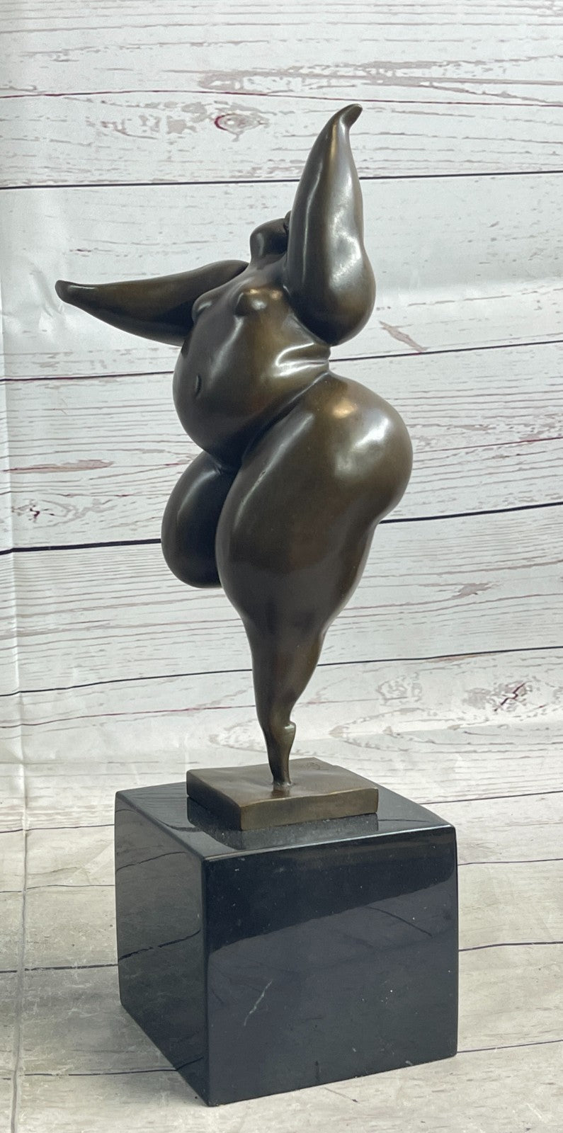 Abstract Modern Erotic Art Baby Got Back Bronze Sculpture Original Figurine Sale