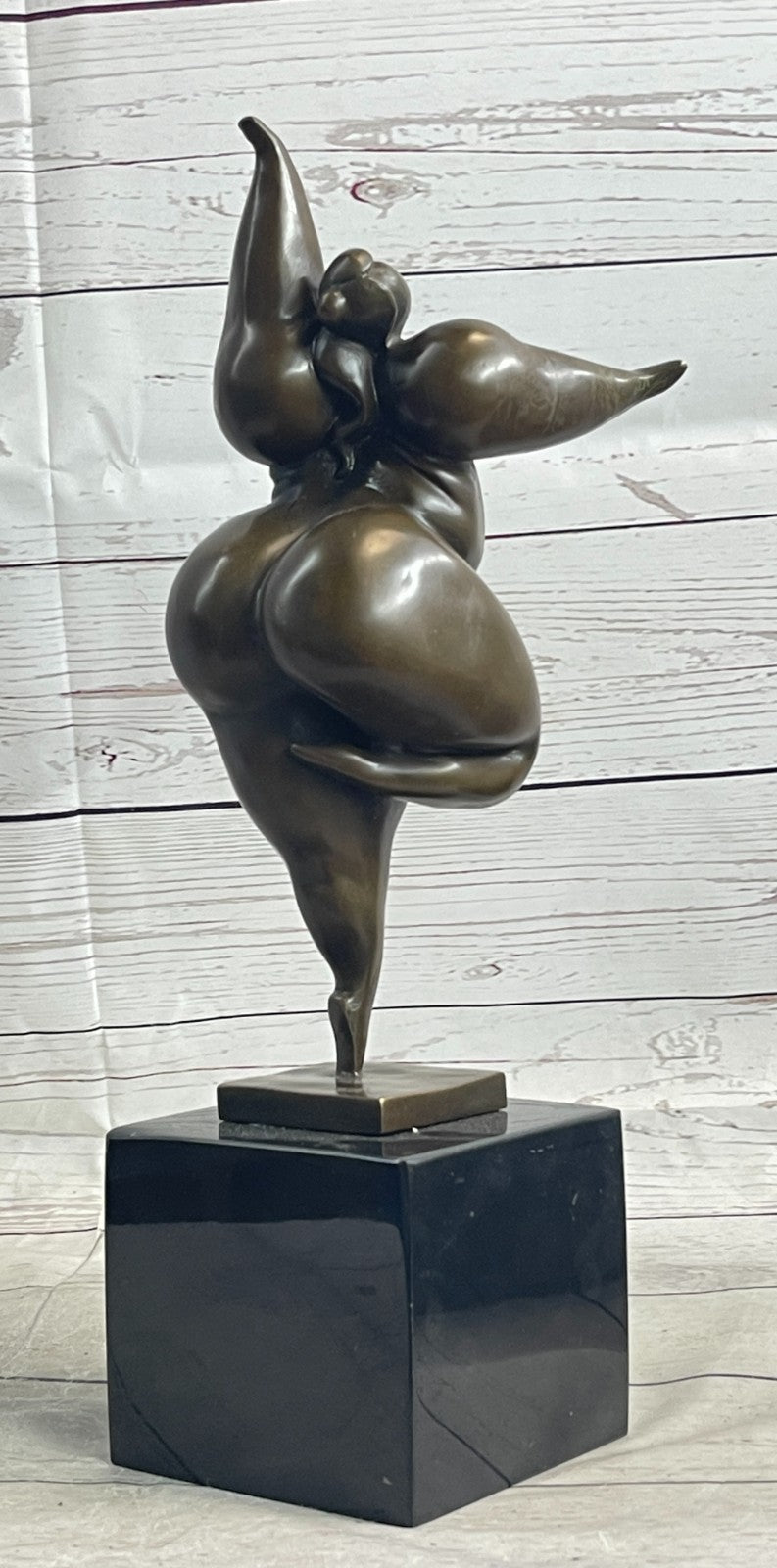 Abstract Modern Erotic Art Baby Got Back Bronze Sculpture Original Figurine Sale