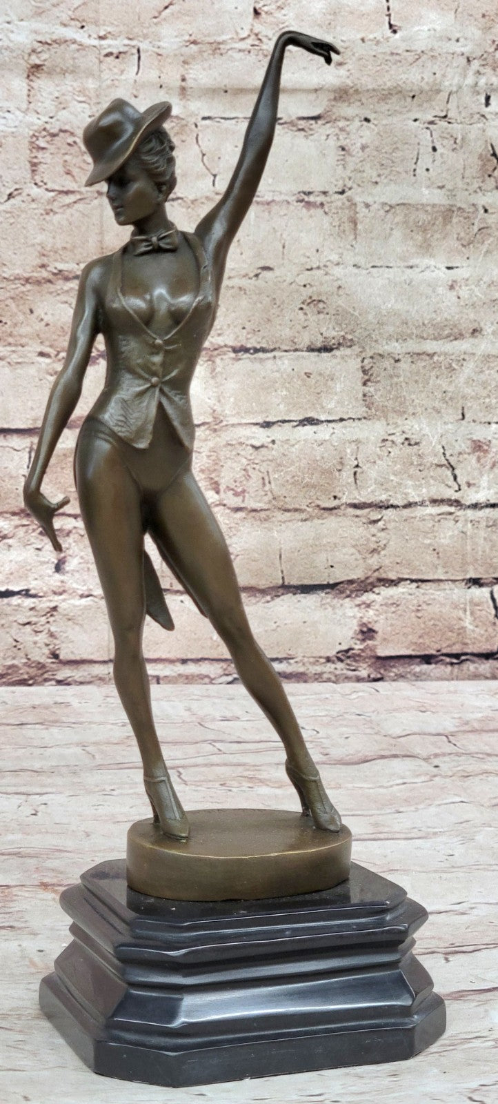 Bronze Sculpture Museum Quality Classic Dancer by Italian artist Aldo Vitaleh