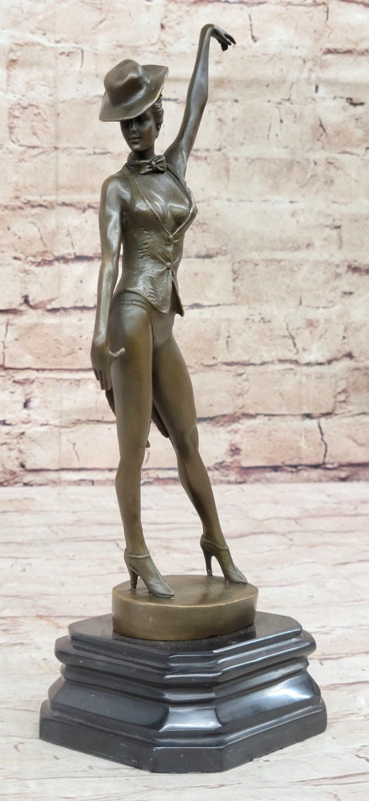 Bronze Sculpture Museum Quality Classic Dancer by Italian artist Aldo Vitaleh