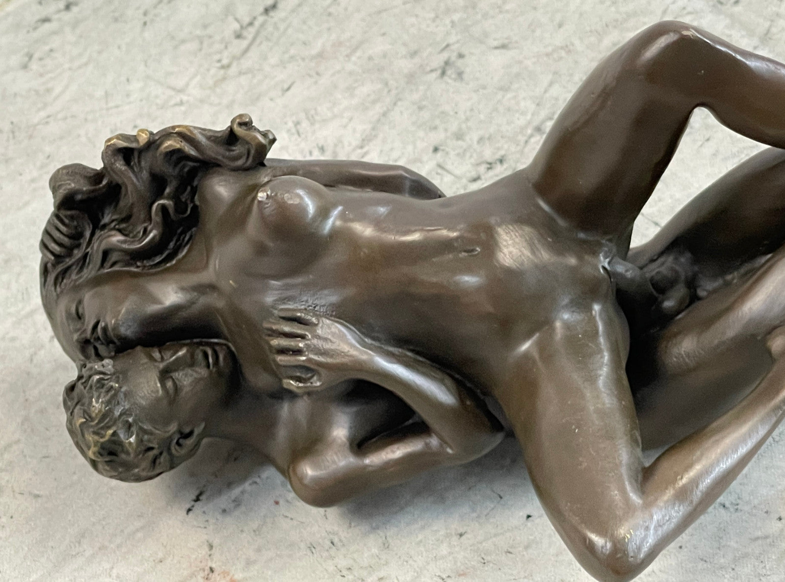 NEW Bronze Sculpture Nude Art Sex Statue,Female Sexual Erotic Quality