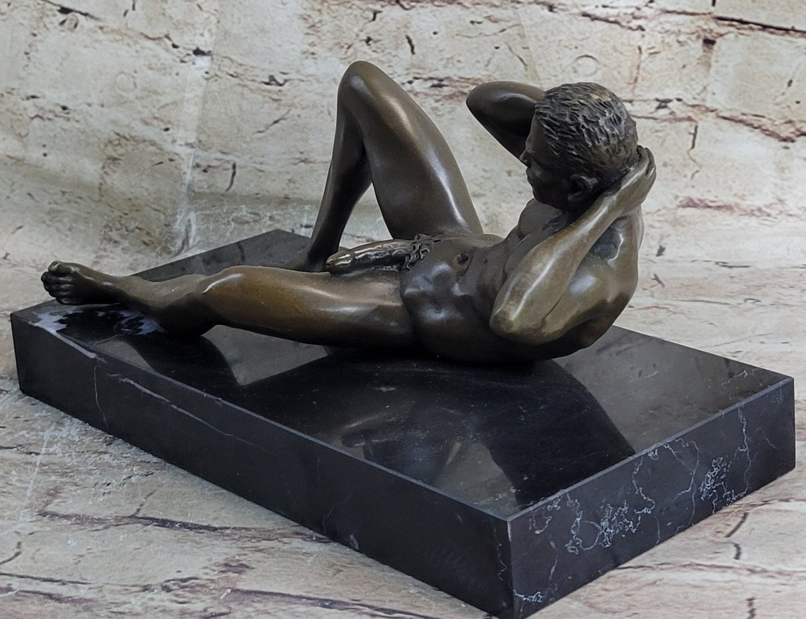 Nude Bronze Sculpture Hot Cast Museum Quality Figurine Figure Decor Lost Wax