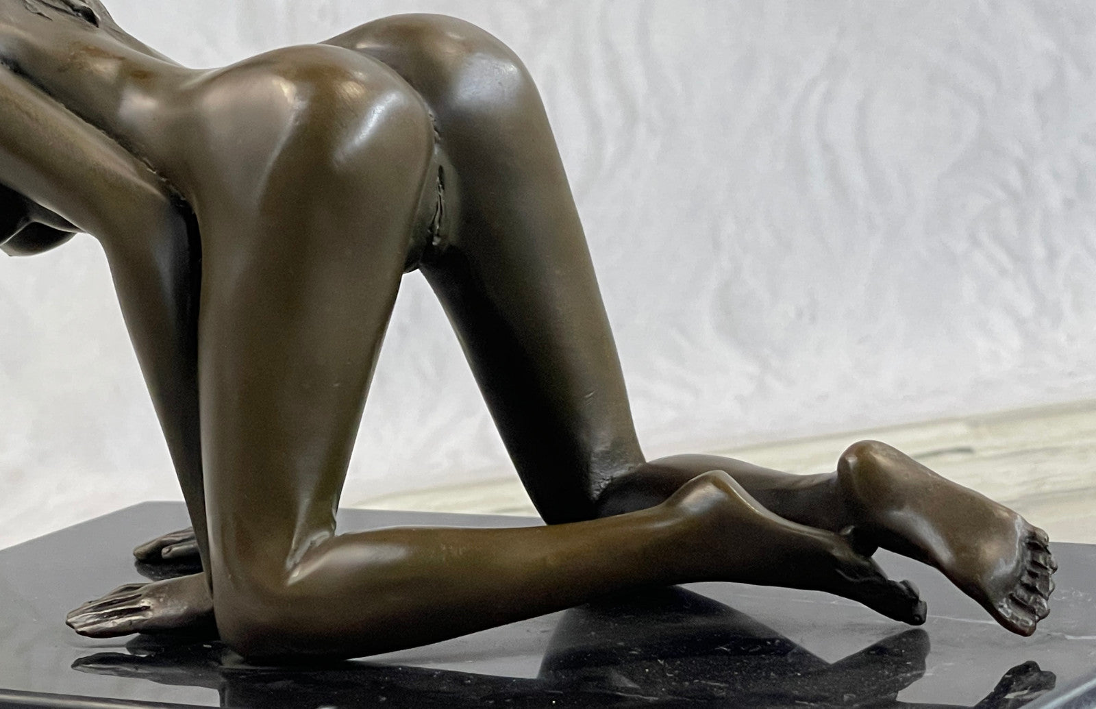 Abstract Modern Art Highly Erotic Conversation starter Sexual Nude Bronze Statue