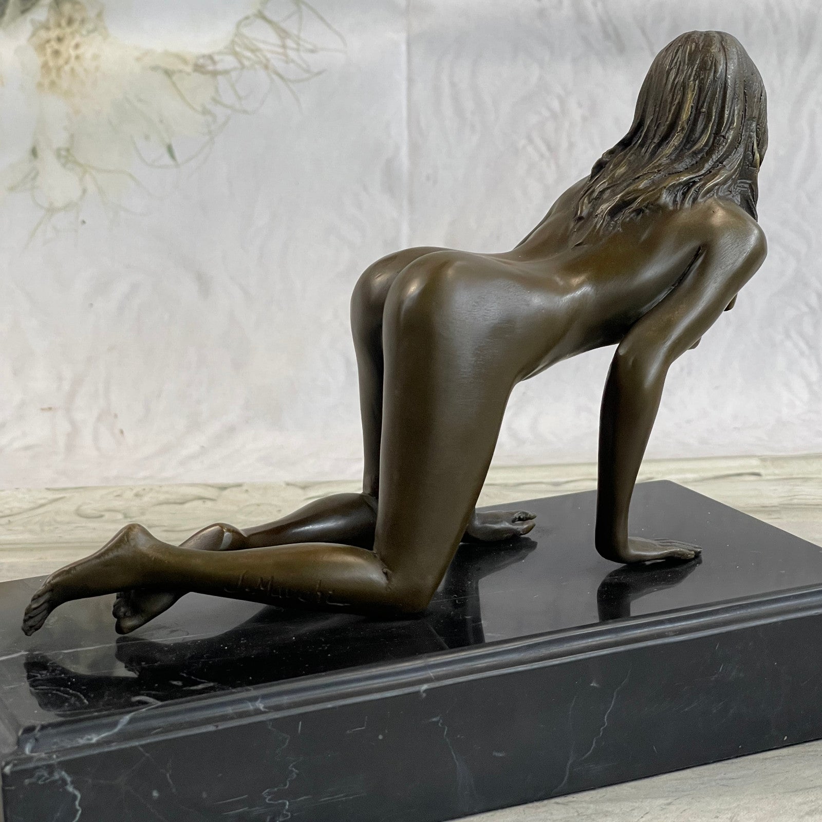 Abstract Modern Art Highly Erotic Conversation starter Sexual Nude Bronze Statue