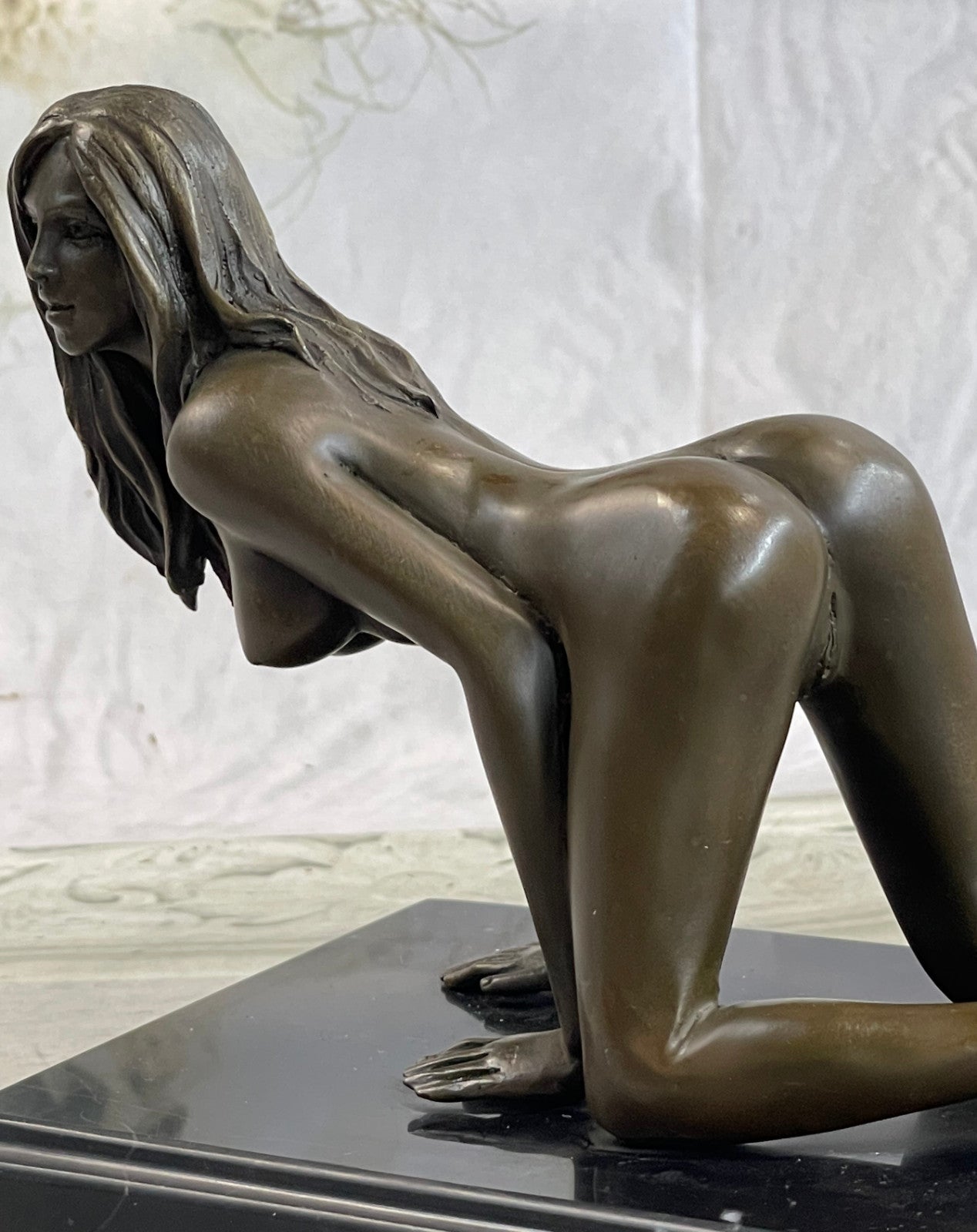 Abstract Modern Art Highly Erotic Conversation starter Sexual Nude Bronze Statue