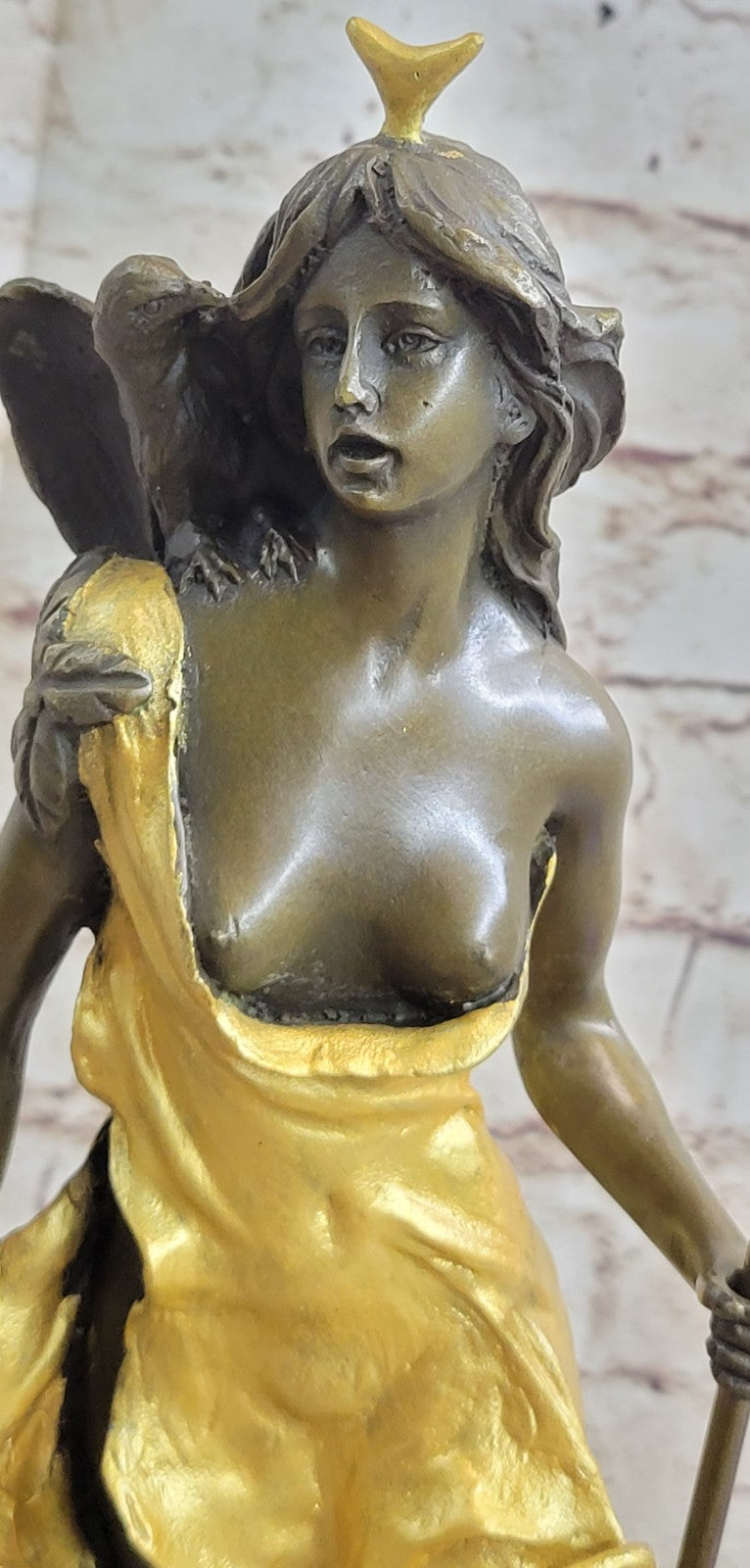 Collectible Hot Cast Amazing Diana The Huntress Bronze Sculpture by Vitaleh Sale