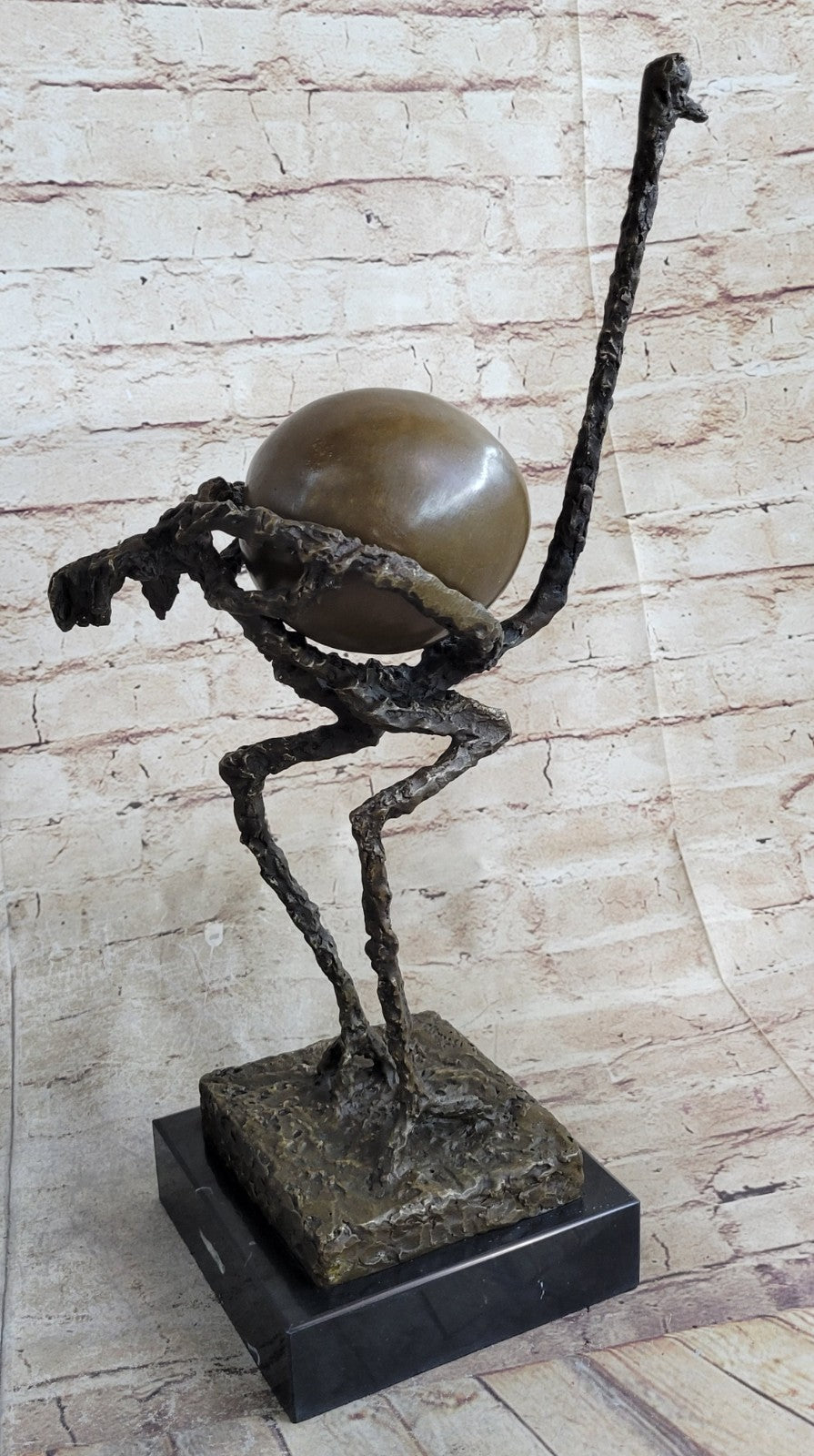 Modern Art Mid Century Abstract Ostrich by Pablo Picasso Bronze Museum Quality