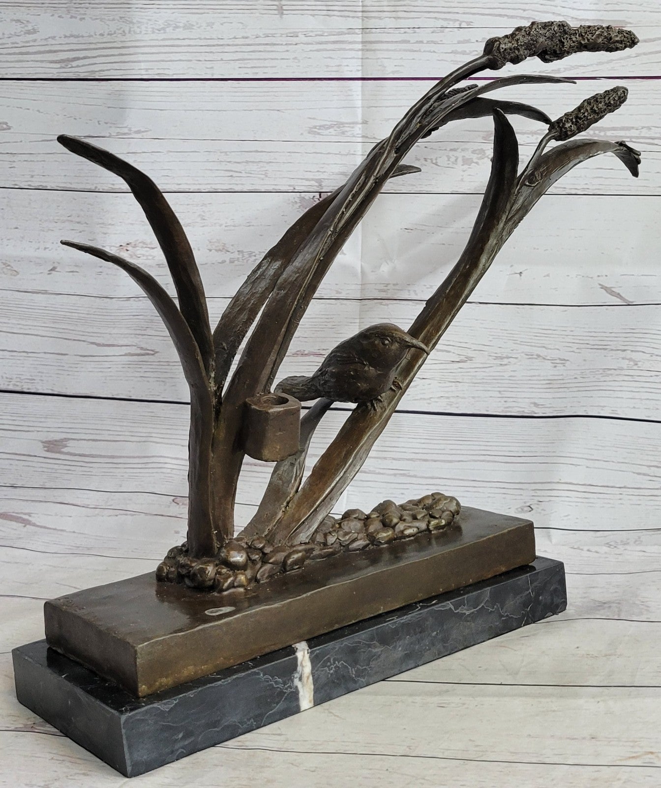 Handcrafted Detailed Bird Dove Home Office Bronze Decoration LTD Edition Statue