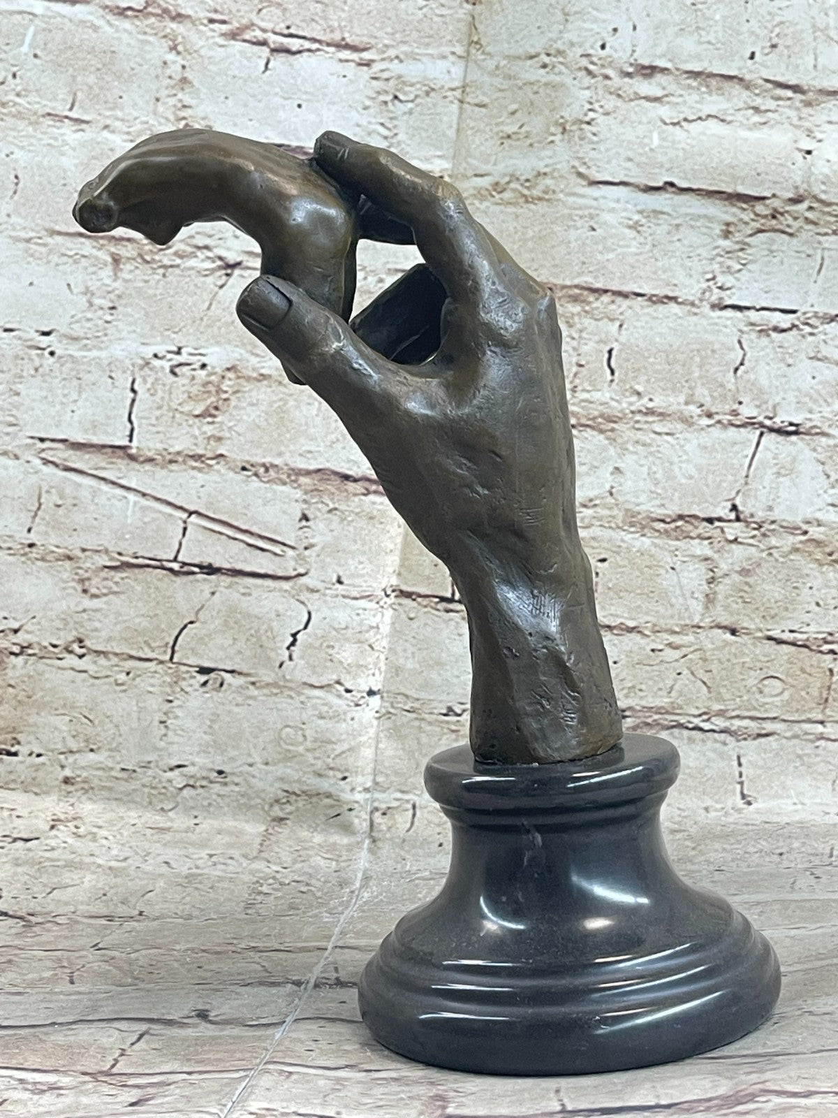 The Hand of Rodin Bronze Hot Cast Sculpture Figurine Figure Statue Hot Cast Sale