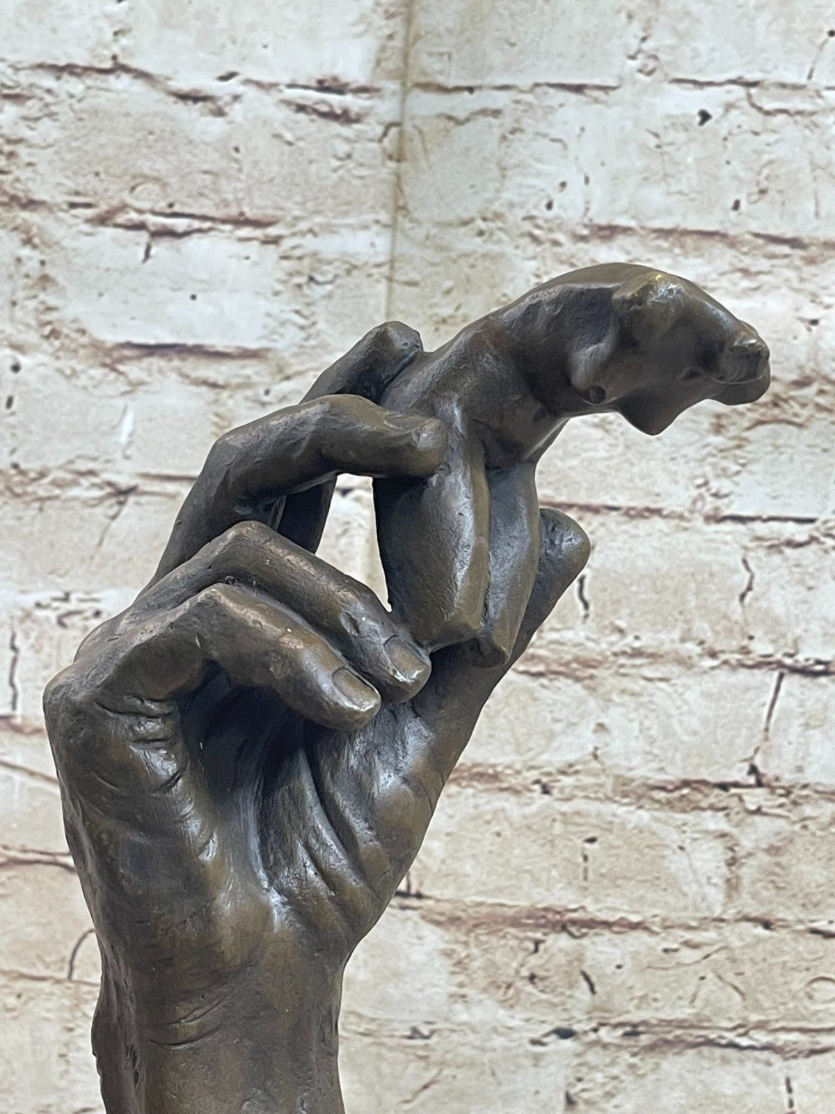 The Hand of Rodin Bronze Hot Cast Sculpture Figurine Figure Statue Hot Cast Sale