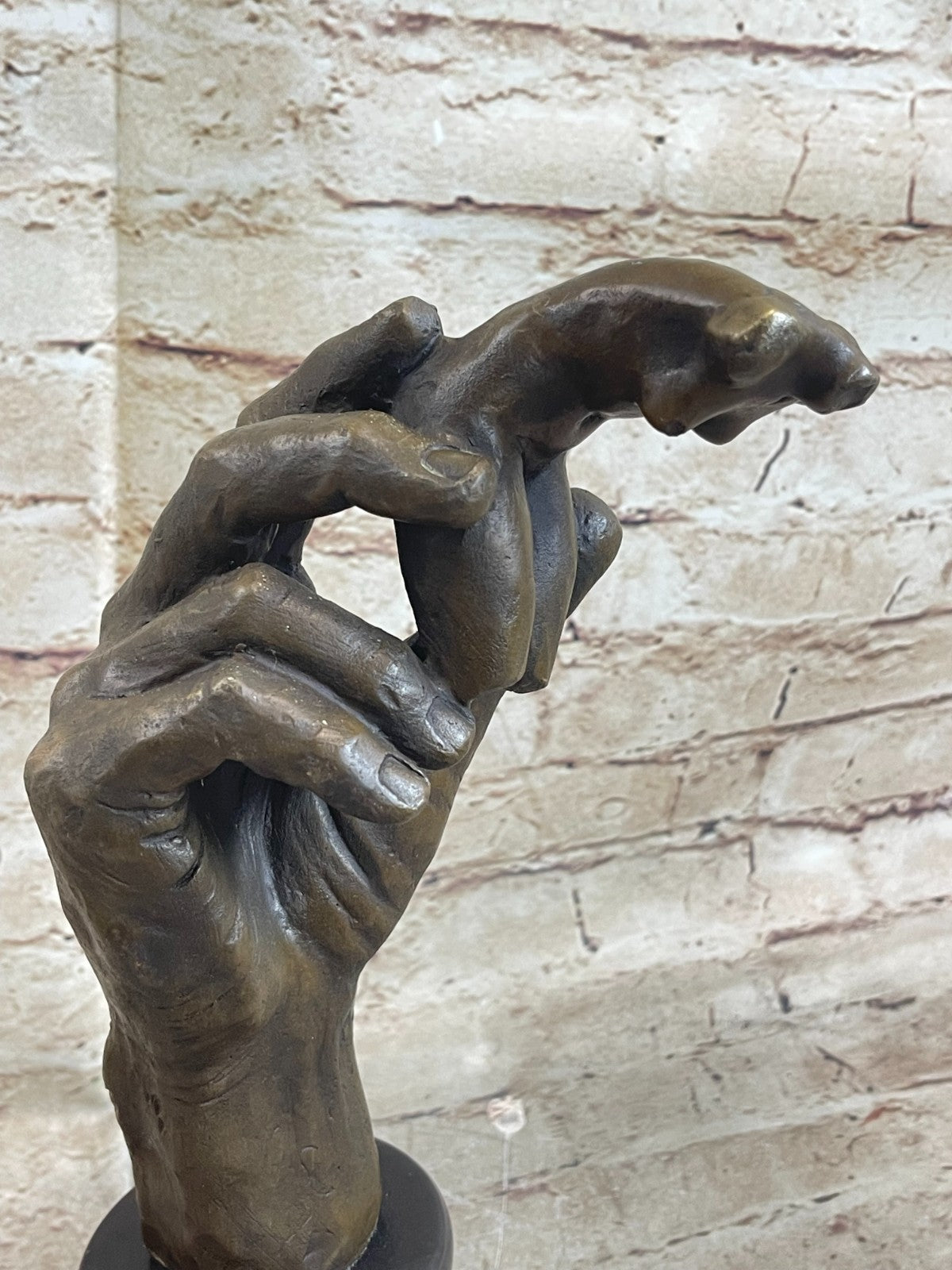 The Hand of Rodin Bronze Hot Cast Sculpture Figurine Figure Statue Hot Cast Sale