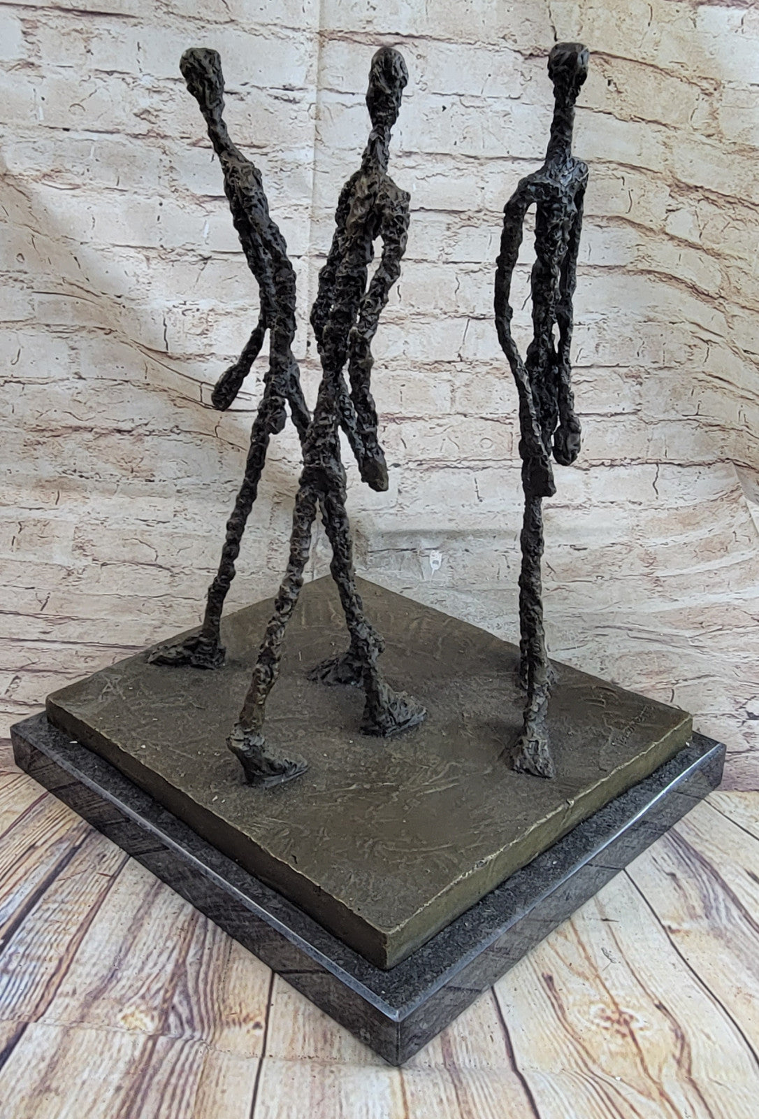 Bronze Sculpture Modern Art Abstract Figurine Figure Home Office Decor Large