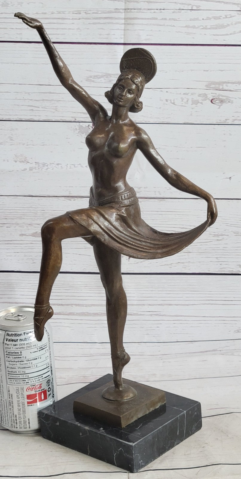 Handcrafted bronze sculpture SALE Molins-Balleste By Dancer Reproduction French