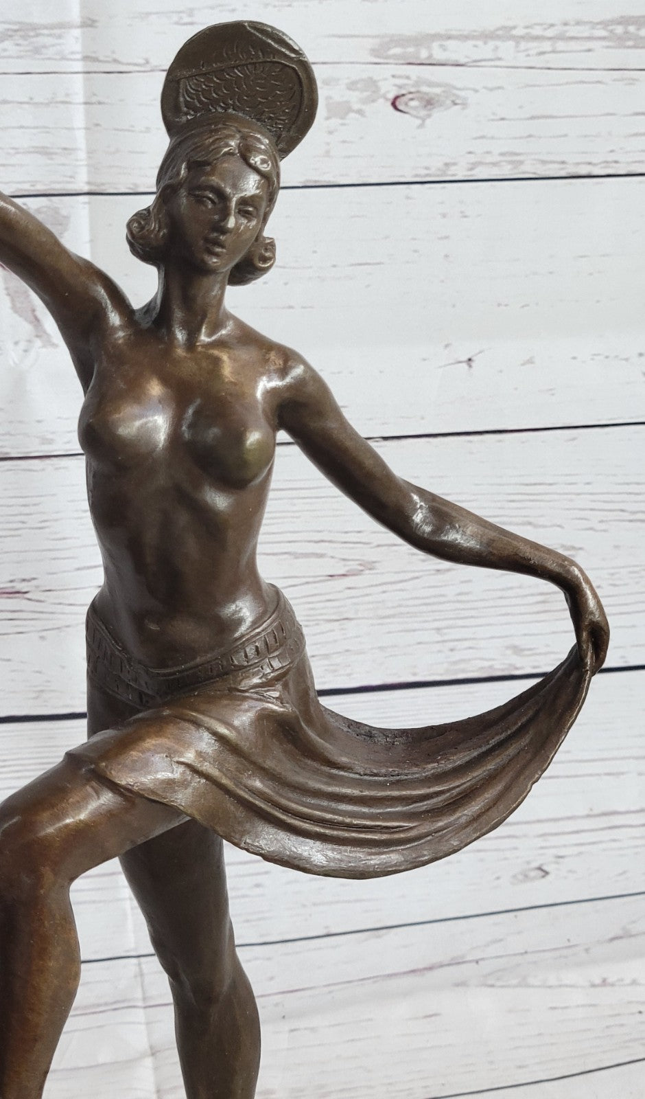 Handcrafted bronze sculpture SALE Molins-Balleste By Dancer Reproduction French