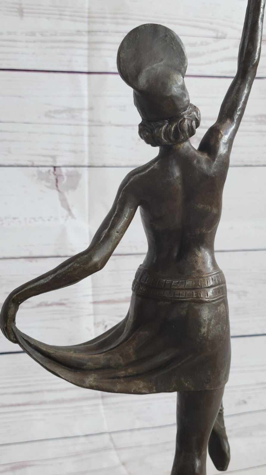 Nude Women Ballerina Dancer Deco Art Large Handcrafted Bronze Sculpture Sale ART