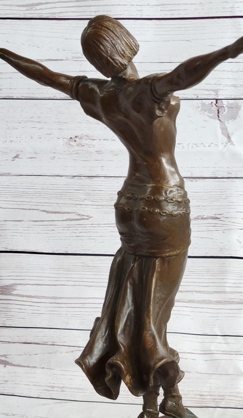 Handcrafted bronze sculpture SALE Patoue Jean Artesian French Original Signed