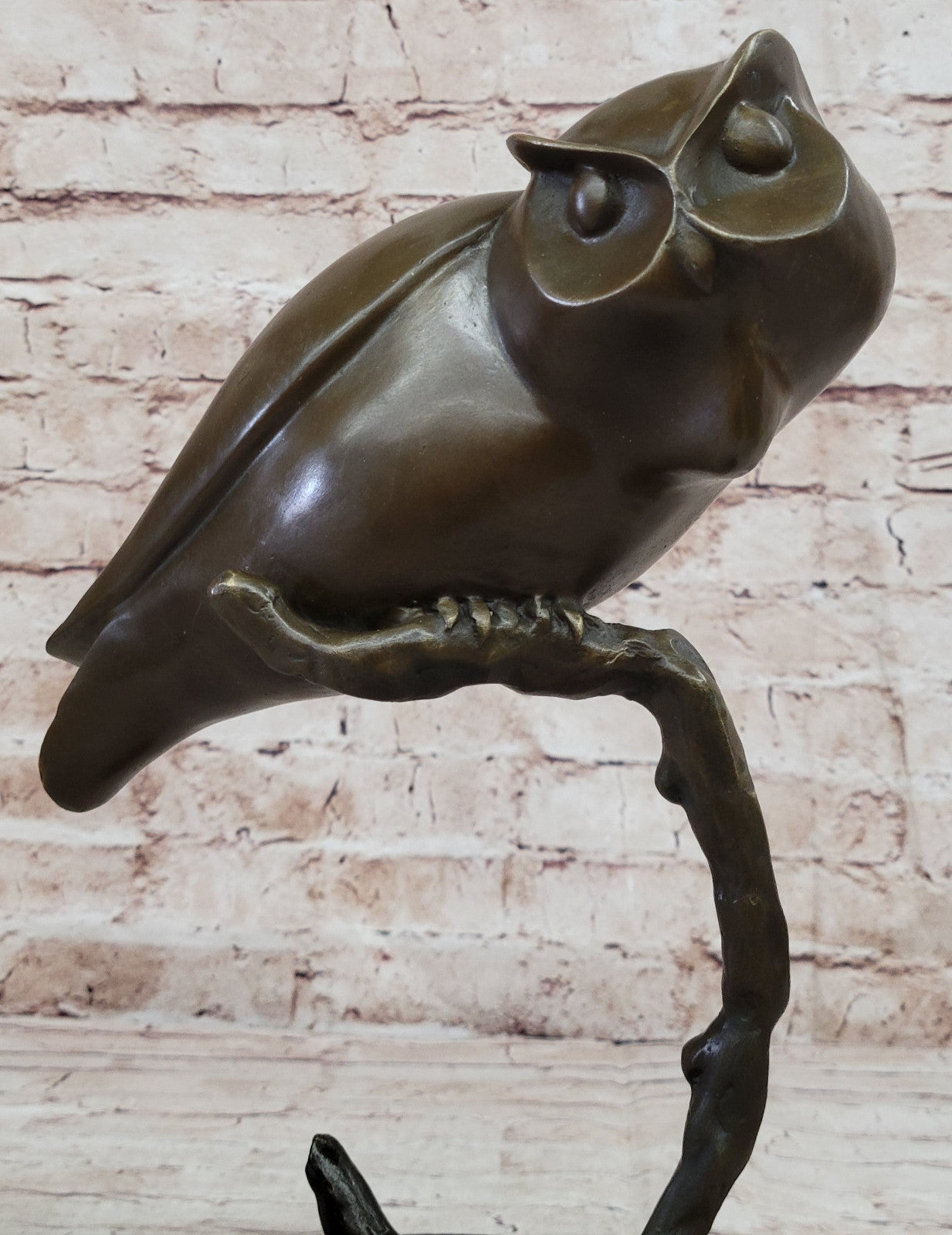 Evan Stone Original Owl Artwork Bronze Statue Decor Modern Artwork