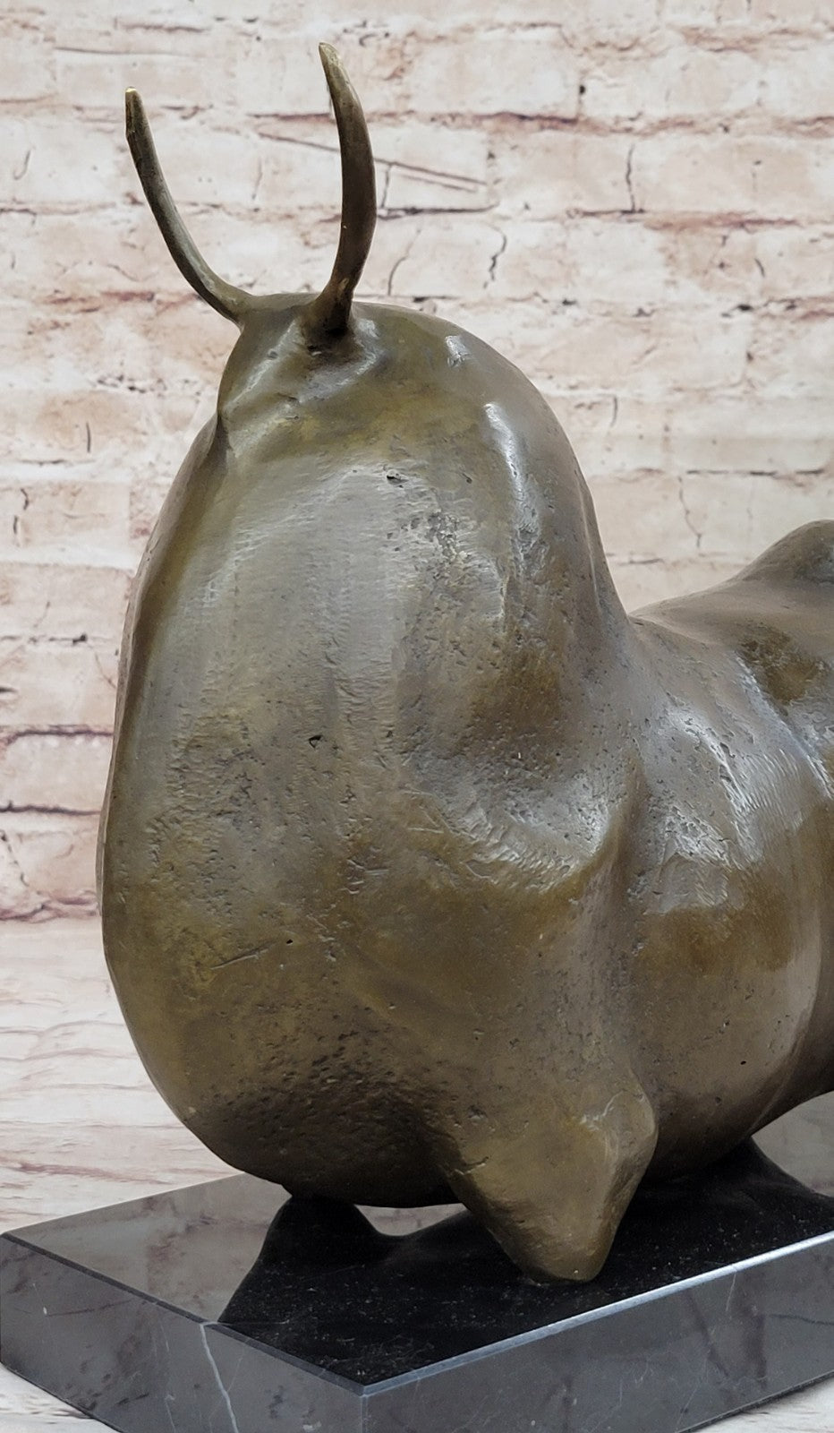 The Bull, Fernando Botero (Bronze Sculpture) Hot Cast Handcrafted Figurine Figur