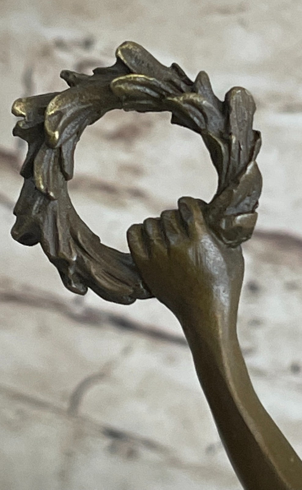 NIKE Goddess Winged Female Warrior Bronze Sculpture 16" x 8" Statue Sale Figurine
