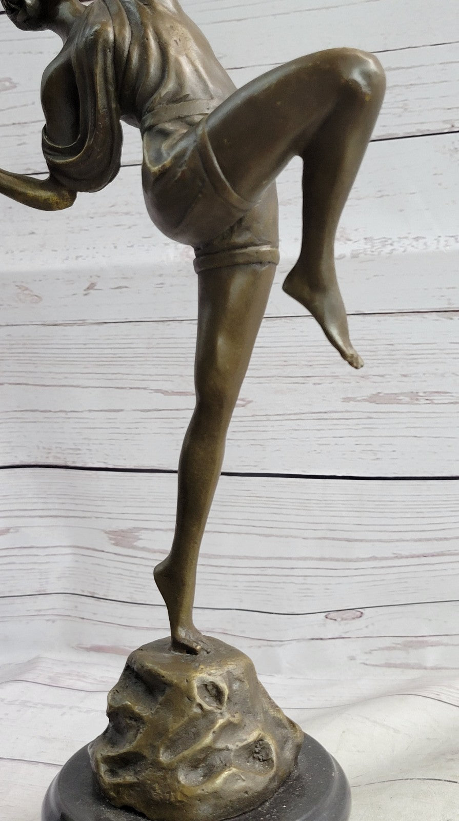 Bronze Sculpture Art Nouveau Diana the Huntress Museum Quality Artwork Sale