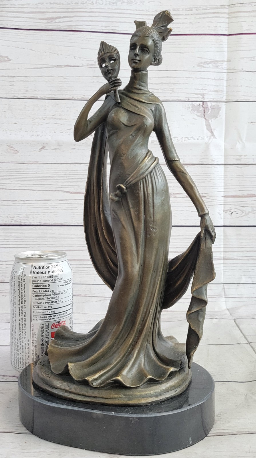 Handcrafted Art Deco High Fashion Classy Bronze Sculpture Figurine Sale