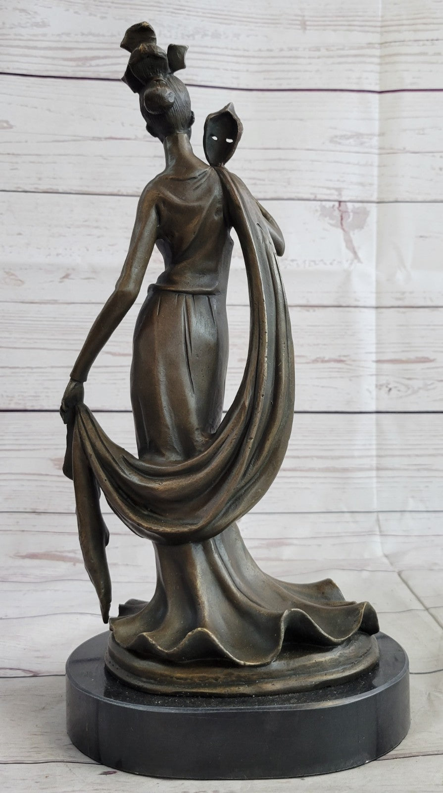 Handcrafted Art Deco High Fashion Classy Bronze Sculpture Figurine Sale