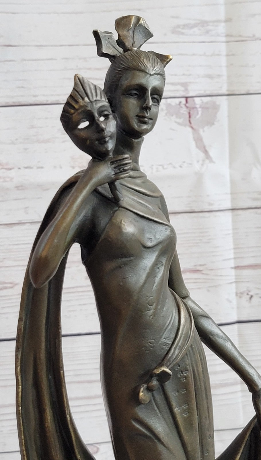 Handcrafted Art Deco High Fashion Classy Bronze Sculpture Figurine Sale