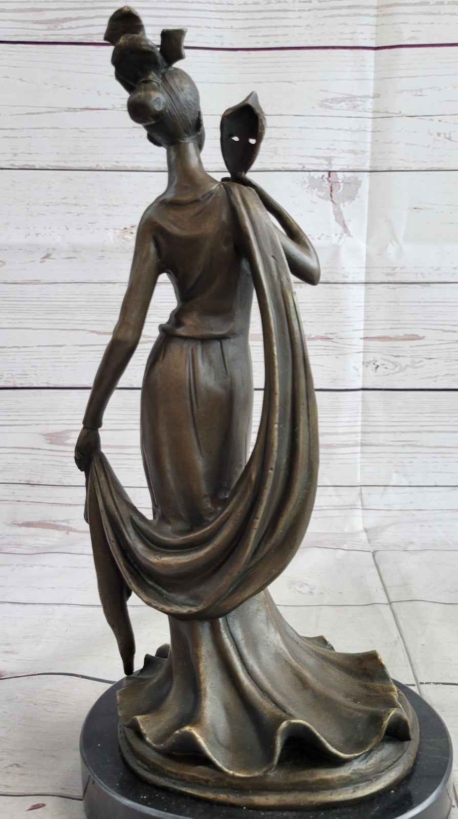 Handcrafted Art Deco High Fashion Classy Bronze Sculpture Figurine Sale