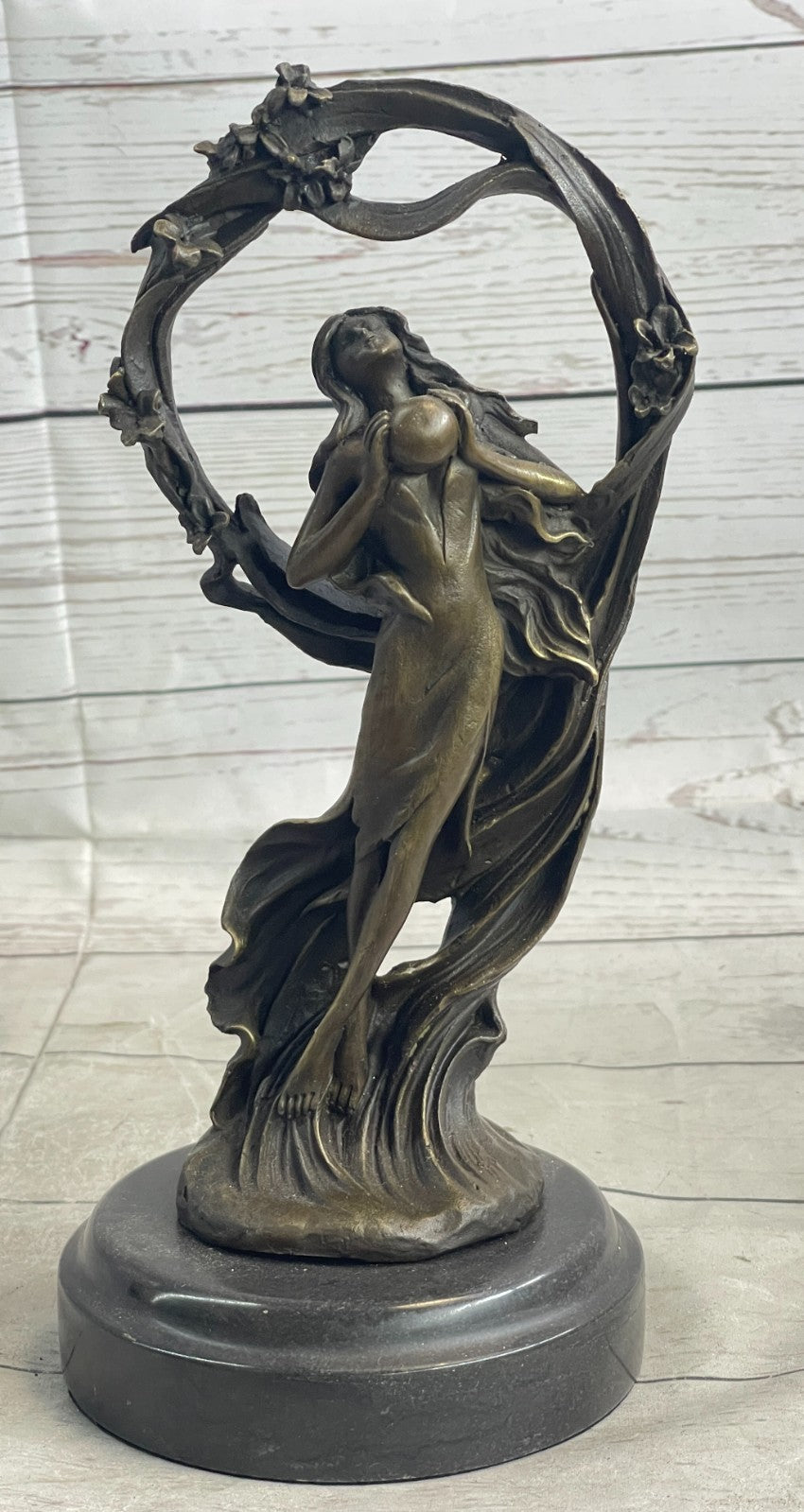 Hot cast Hand Made Museum Quality Classic Bronze Artwork Art Nouveau Statue Sale