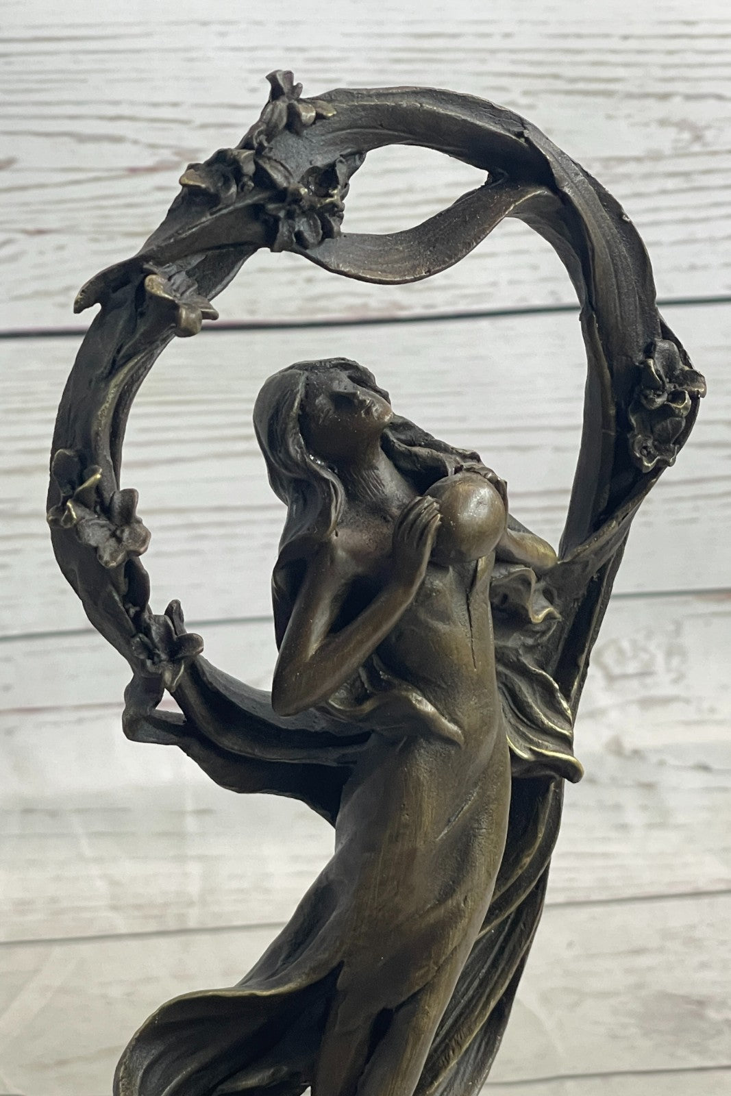 Hot cast Hand Made Museum Quality Classic Bronze Artwork Art Nouveau Statue Sale