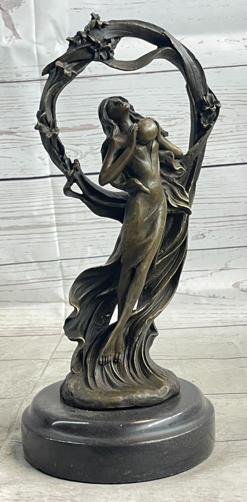 Hot cast Hand Made Museum Quality Classic Bronze Artwork Art Nouveau Statue Sale