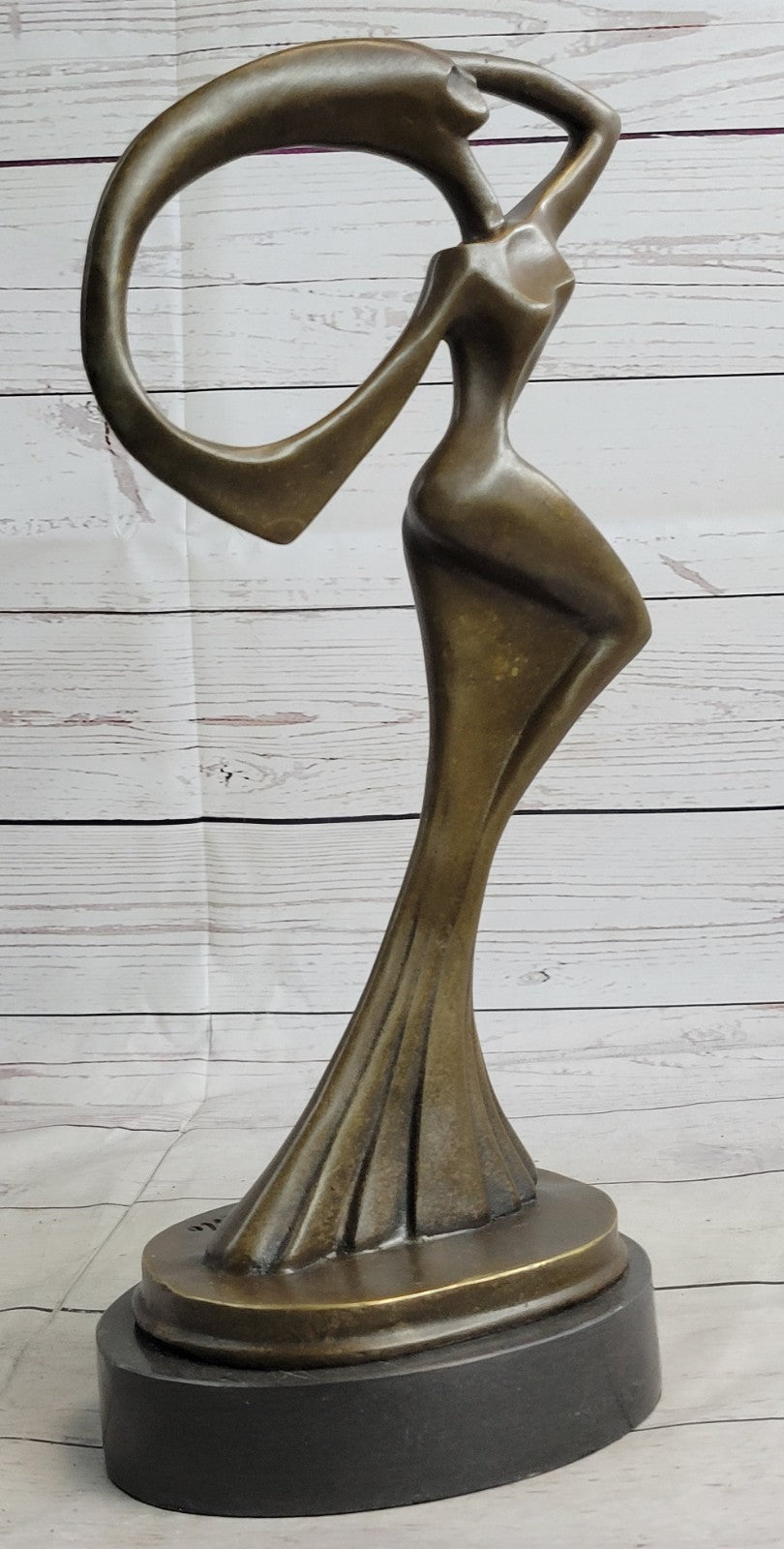 Abstract Modern Art Original Milo Female Lady Girl Bronze Sculpture Figurine