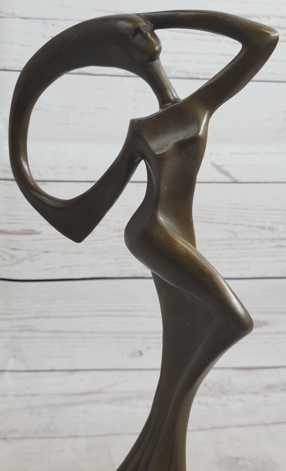 Abstract Modern Art Original Milo Female Lady Girl Bronze Sculpture Figurine