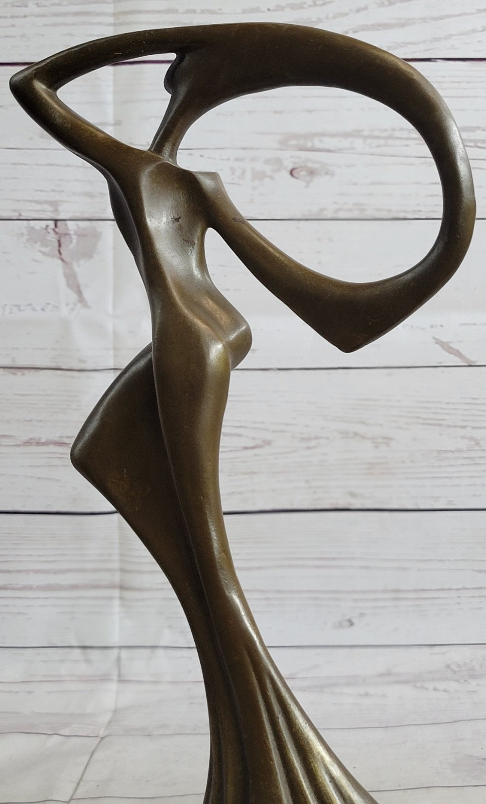 Abstract Modern Art Original Milo Female Lady Girl Bronze Sculpture Figurine