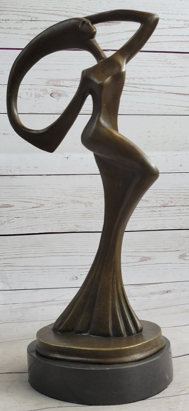 Abstract Modern Art Original Milo Female Lady Girl Bronze Sculpture Figurine