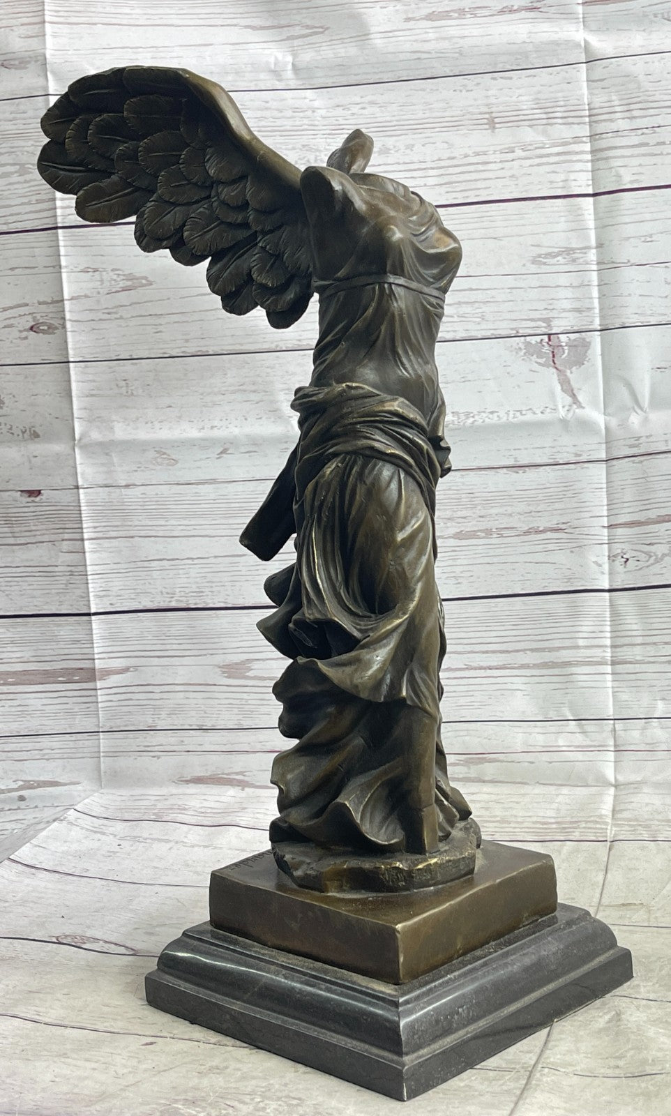 Archangels Nike Angel of Victory Bronze Sculpture Statue Home Office Decor