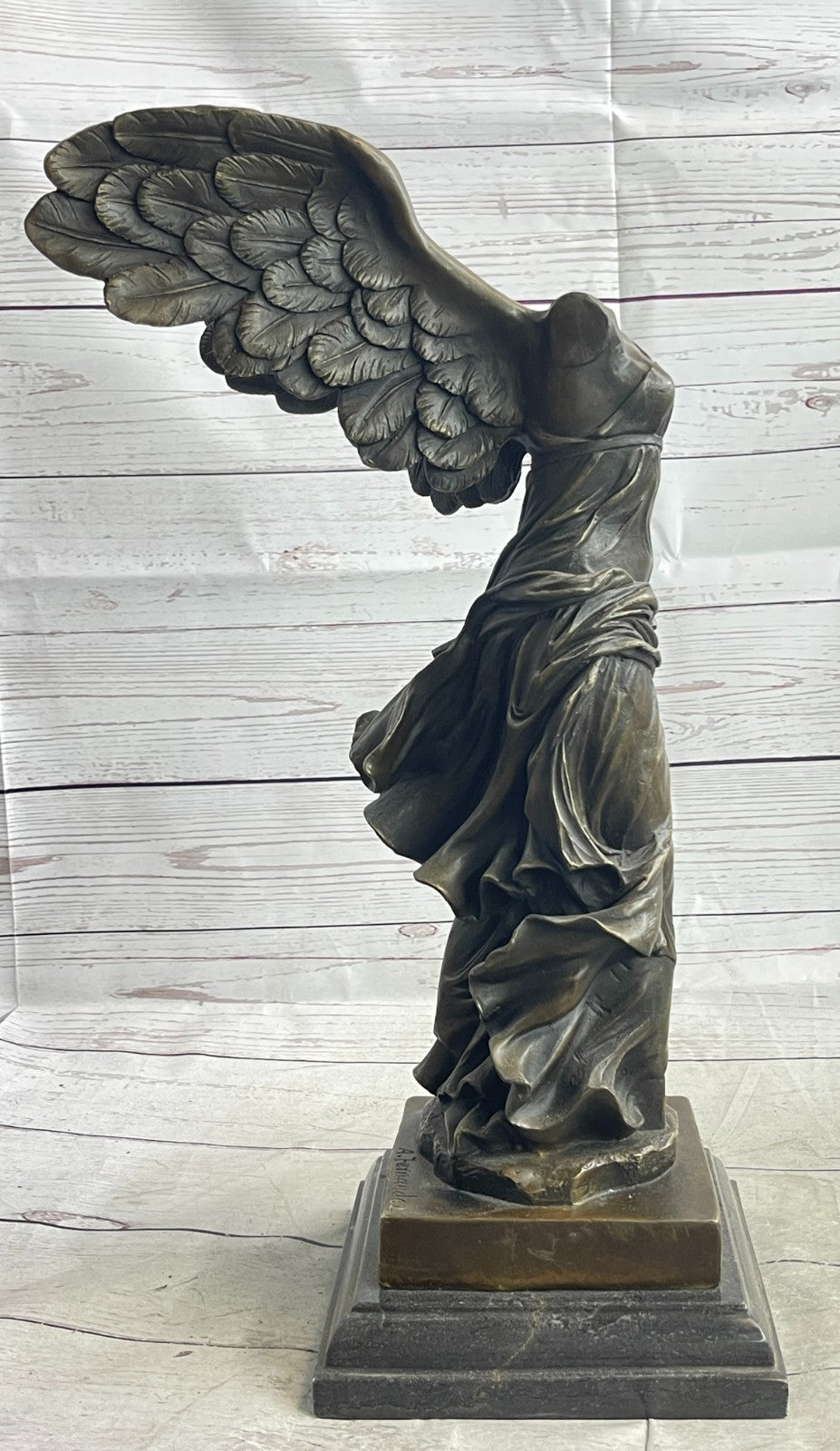 Archangels Nike Angel of Victory Bronze Sculpture Statue Home Office Decor