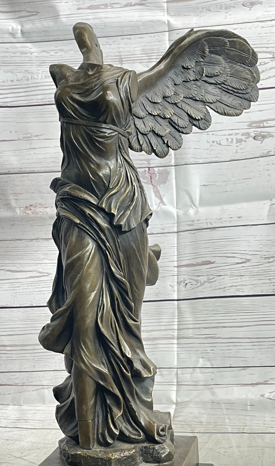 Archangels Nike Angel of Victory Bronze Sculpture Statue Home Office Decor