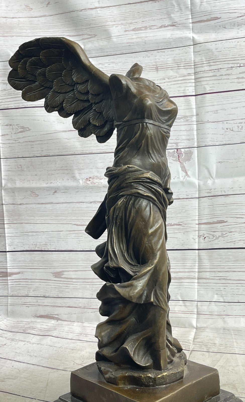 Archangels Nike Angel of Victory Bronze Sculpture Statue Home Office Decor