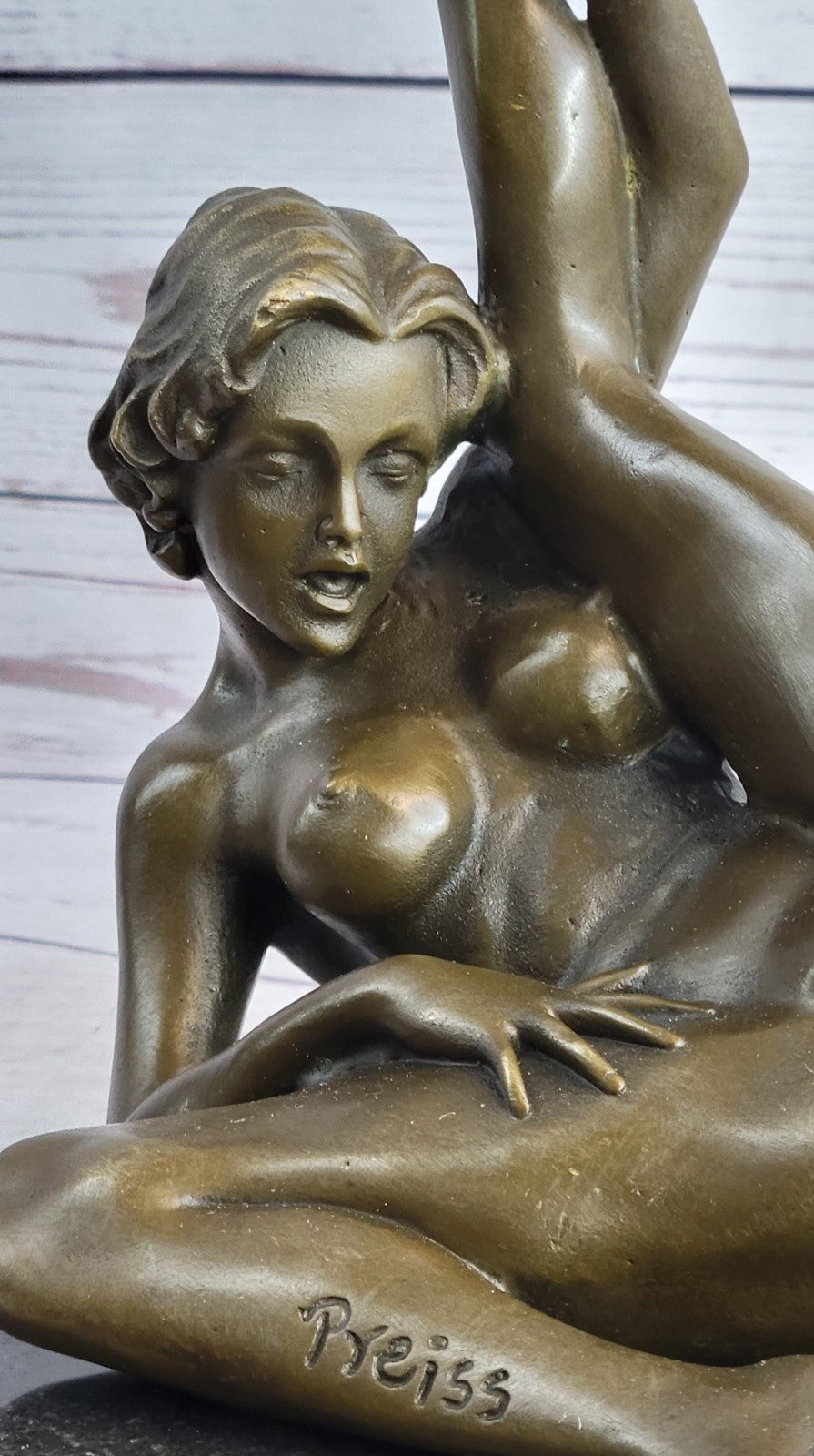 Abstract Modern Art Highly Erotic Conversation starter Sexual Nude Bronze Statue