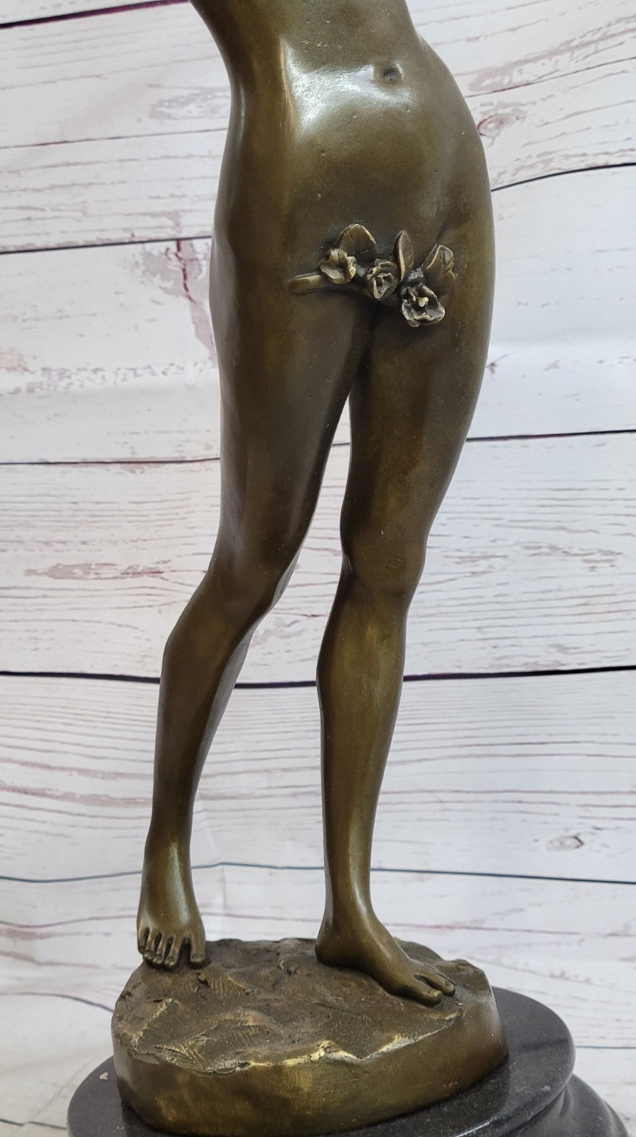 Art Deco Original Vitaleh Nude Dancer Hot Cast Museum Quality Artwork Figurine