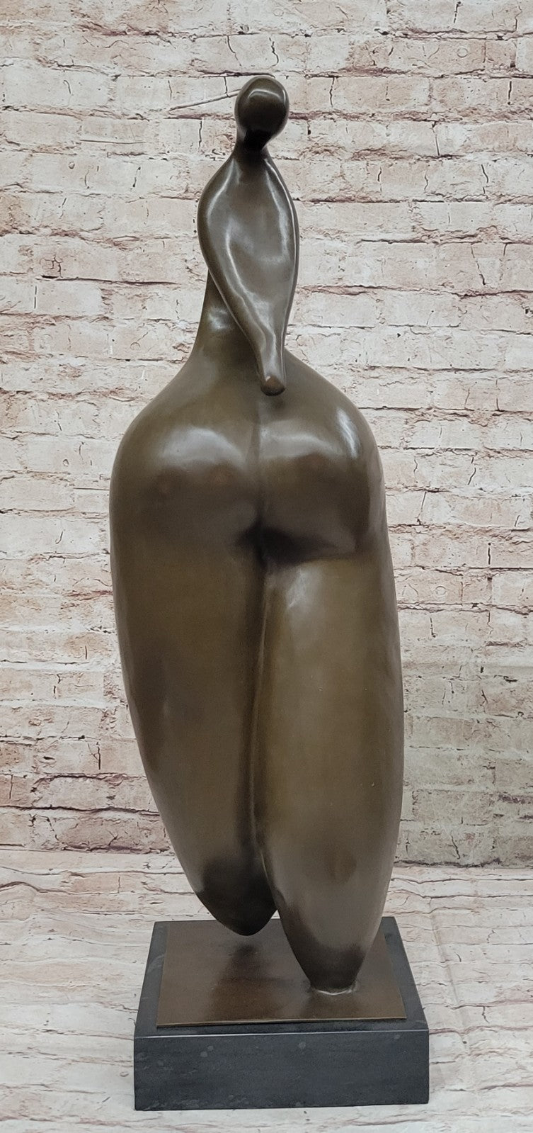 Abstract Nude Woman Signed Original Milo Bronze Sculpture Hot Cast Figurine