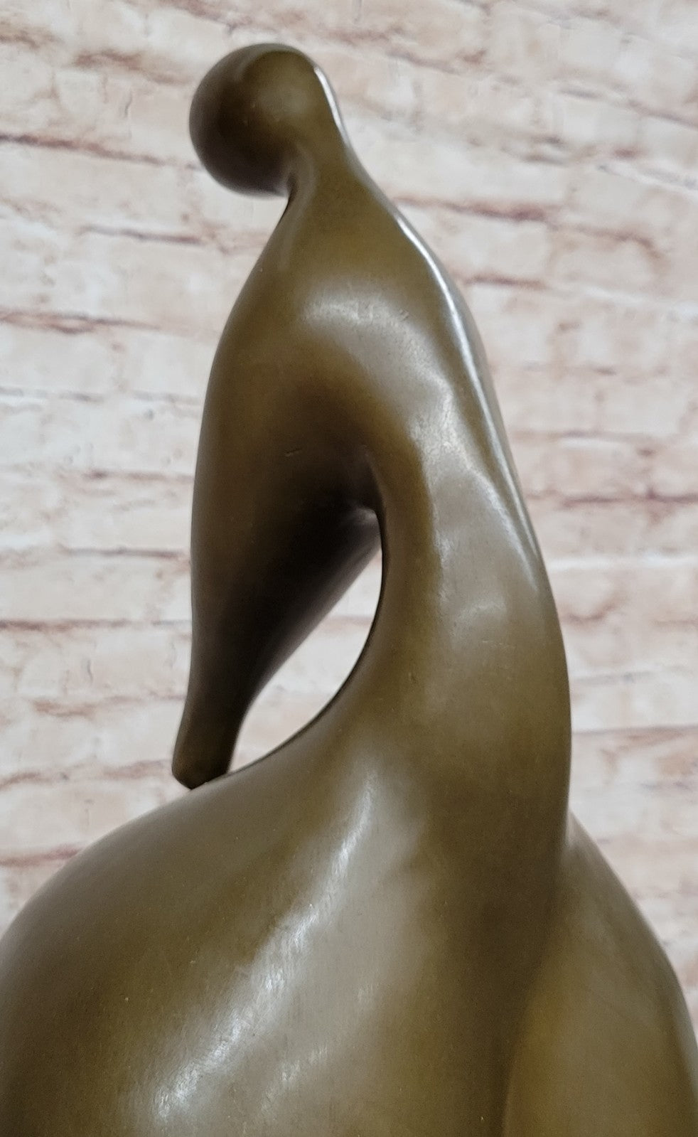 Abstract Nude Woman Signed Original Milo Bronze Sculpture Hot Cast Figurine